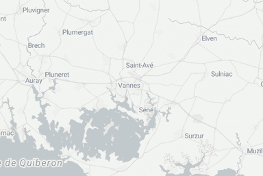 Carte basé sur Vannes